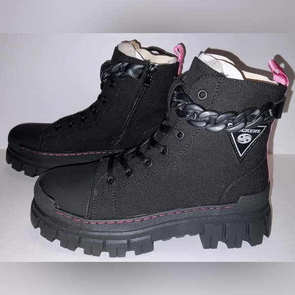 Dockers by Gerli - chain accent with pink details - size 39 (8.5-9) - Picture 2 of 9